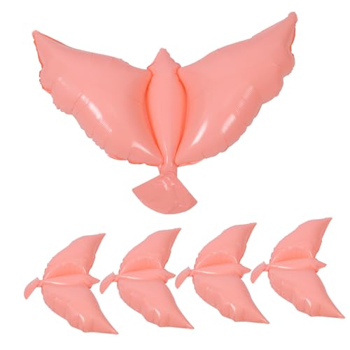 ibasenice 5 Stück Taube Ballon Hochzeitsdekorationszubehör für Gäste Pastell Hochzeitsballons abschlussfeier luftballons Ballons Dekoration Requisiten für Partyballons Aluminiumfolie Rosa ibasenice 5 Stück Taube Ballon Hochzeitsdekorationszubehör für Gäste Pastell Hochzeitsballons abschlussfeier luftballons Ballons Dekoration Requisiten für Partyballons Aluminiumfolie Rosa von ibasenice