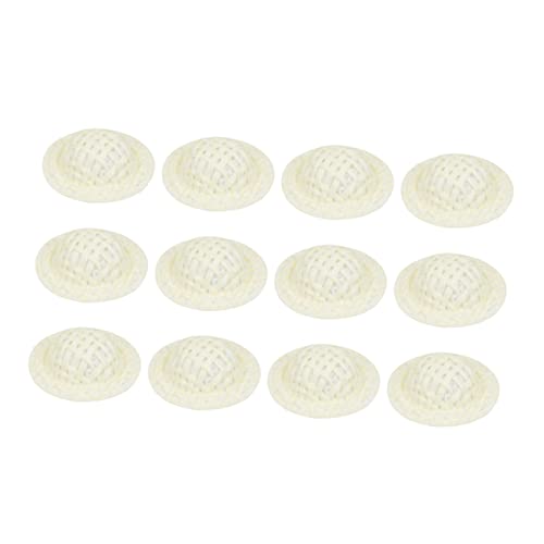 ibasenice 50 Stück DIY-Hüte DIY Puppenzubehör Handgemachte Puppenhüte Bastelmaterial für Puppen Strohhut für Puppe Mini-Craft-Hüte kleine Hüte handgefertigter Minihut Mini-Kappe Beige ibasenice 50 Stück DIY-Hüte DIY Puppenzubehör Handgemachte Puppenhüte Bastelmaterial für Puppen Strohhut für Puppe Mini-Craft-Hüte kleine Hüte handgefertigter Minihut Mini-Kappe Beige von ibasenice