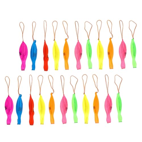 ibasenice 50 Stück Handklatschende Luftballons für hühner gasballon luftbalons Latexballon kleine Luftballons Party Latex-Punschballon Kinderspielzeug Emulsion von ibasenice