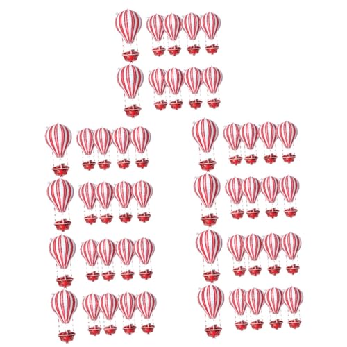 ibasenice 50 Stück Rote Luftballons Heißluftballon Aus Folie Heißluftballon-dekoration Heißluftballon Ballon Ballons Aus Aluminium Kind Aluminiumfolie Selbstbekennt Geburtstagsparty Liefert von ibasenice