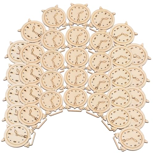 ibasenice 5Packungen Pack Unbemalte Holzscheiben für DIY Uhren Kreative Bastelmaterialien für Malen und Gestalten Holzscheiben für Kunstprojekte und Dekoration ibasenice 5Packungen Pack Unbemalte Holzscheiben für DIY Uhren Kreative Bastelmaterialien für Malen und Gestalten Holzscheiben für Kunstprojekte und Dekoration von ibasenice