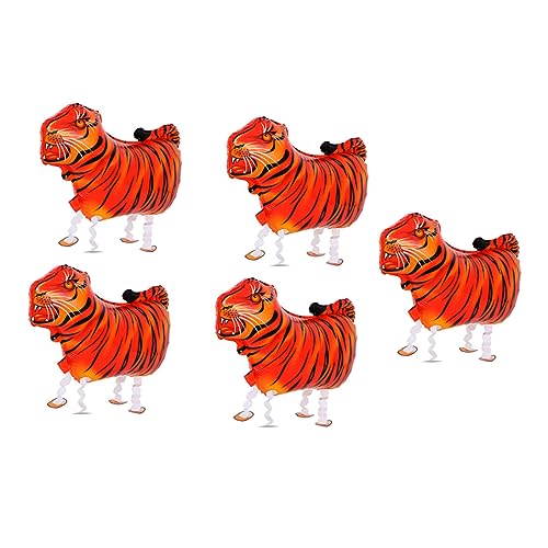 ibasenice 5St Folien-Tiger-Ballon kindergeburtstags dekoration tierluftballone Tierische Luftballons Farbiges Tiger-Ballon- Cartoon-Geburtstagsfeierballons Aluminiumfolie Orange ibasenice 5St Folien-Tiger-Ballon kindergeburtstags dekoration tierluftballone Tierische Luftballons Farbiges Tiger-Ballon- Cartoon-Geburtstagsfeierballons Aluminiumfolie Orange von ibasenice