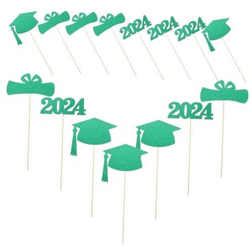 ibasenice 5er-Set Mittelstück-Dekorationen Für Abschlussfeiern, Klasse 2024, „Congrats Grad“, Tischdekoration, Tischvasen-Dekoration ibasenice 5er-Set Mittelstück-Dekorationen Für Abschlussfeiern, Klasse 2024, „Congrats Grad“, Tischdekoration, Tischvasen-Dekoration von ibasenice