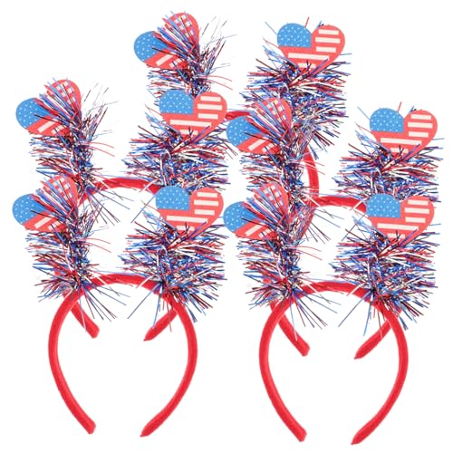 ibasenice 5st Unabhängigkeitstag Stirnband Flagge Stern-stirnband Stirnbänder Patriotische Kopfbedeckung Bands Party Vierter Juli 4. Juli Stirnband 4. Juli Kopfkissen Blau Stoff ibasenice 5st Unabhängigkeitstag Stirnband Flagge Stern-stirnband Stirnbänder Patriotische Kopfbedeckung Bands Party Vierter Juli 4. Juli Stirnband 4. Juli Kopfkissen Blau Stoff von ibasenice