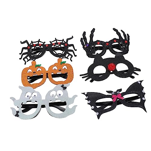 ibasenice 6 Stück Dekorative Gläser Für Halloween Schnapsgläser Kürbisgläser Schädelbrille Spinnenbrille Lustige Brille Filzstoff ibasenice 6 Stück Dekorative Gläser Für Halloween Schnapsgläser Kürbisgläser Schädelbrille Spinnenbrille Lustige Brille Filzstoff von ibasenice