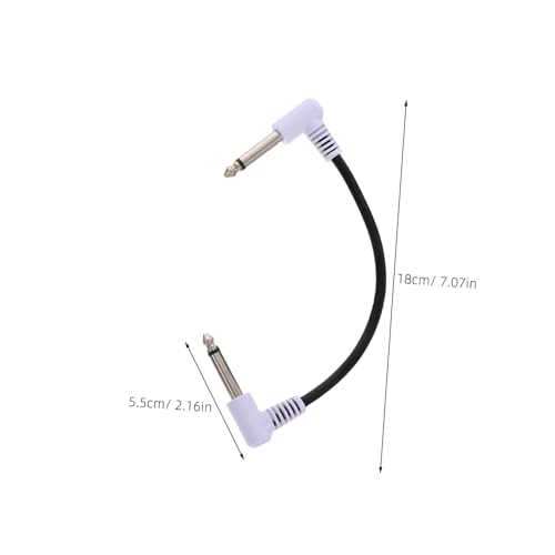 ibasenice 6 Stück Pedal Patchkabel Gitarren Anschlusskabel Gitarren Audio Patchkabel ibasenice 6 Stück Pedal Patchkabel Gitarren Anschlusskabel Gitarren Audio Patchkabel von ibasenice
