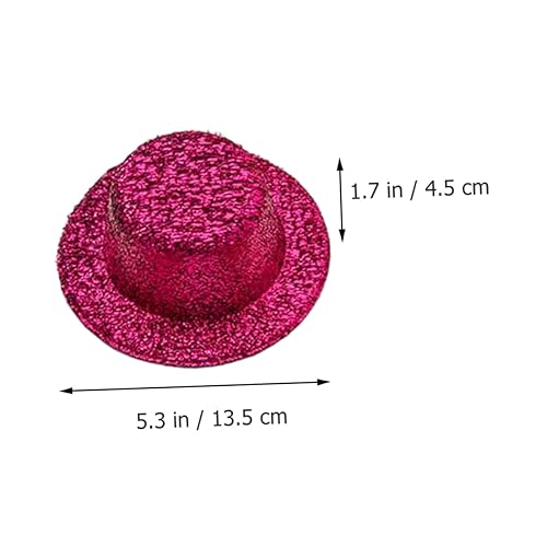 ibasenice 6 Stück Teiliges Bunte Mini Zylinderhüte mit Glitzereffekt Dekorative Kleine Puppenhüte für DIY Basteln Partyaccessoires Vielseitig Einsetzbar für Puppen und Zufällige Farbe ibasenice 6 Stück Teiliges Bunte Mini Zylinderhüte mit Glitzereffekt Dekorative Kleine Puppenhüte für DIY Basteln Partyaccessoires Vielseitig Einsetzbar für Puppen und Zufällige Farbe von ibasenice
