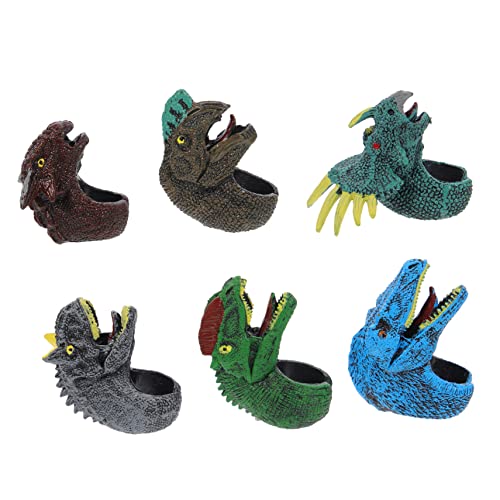 ibasenice 6St Dinosaurier-Ring- party für party zubehör Plastikring geschenktüten Partytütenfüller für Preise im Klassenzimmer PVC ibasenice 6St Dinosaurier-Ring- party für party zubehör Plastikring geschenktüten Partytütenfüller für Preise im Klassenzimmer PVC von ibasenice