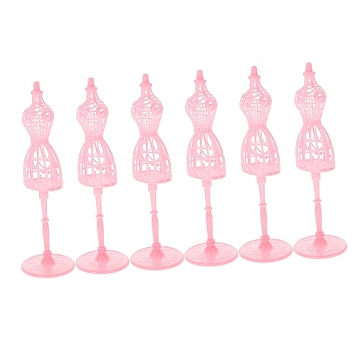 ibasenice 6stücke Teiliges Mini Puppenständer Für Kleider Verstellbare Mannequins Präsentation Von Puppenkleidung Und Für -Dekoration Und von ibasenice