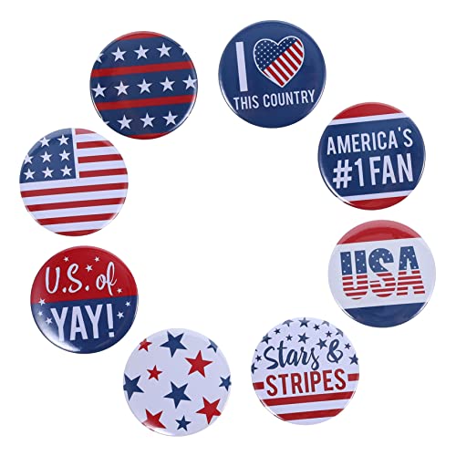 ibasenice 8St Abzeichen der amerikanischen Flagge Stifte uns patriotisches Abzeichen Amerikanische Flagge Anstecknadel USA Abzeichen Pin Anstecknadel aus Metall patriotische Abzeichennadel von ibasenice
