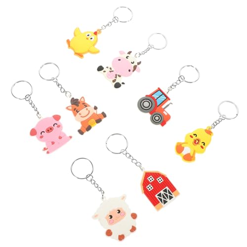 ibasenice 8er Set Farm Themen Cartoon Schlüsselanhänger Lustige Tier Schlüsselanhänger Für Taschen Rucksäcke Und Ideale Party Mitgebsel Und Accessoires Für ibasenice 8er Set Farm Themen Cartoon Schlüsselanhänger Lustige Tier Schlüsselanhänger Für Taschen Rucksäcke Und Ideale Party Mitgebsel Und Accessoires Für von ibasenice
