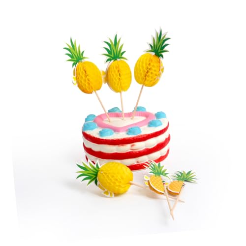 ibasenice 99 Stück Hawaiian Party Deko Teilig Farbige Ananas Wabenbälle Hibiskusblüten Monstera Obstpick für Luau Feiern Tischdekoration für Sommerpartys ibasenice 99 Stück Hawaiian Party Deko Teilig Farbige Ananas Wabenbälle Hibiskusblüten Monstera Obstpick für Luau Feiern Tischdekoration für Sommerpartys von ibasenice