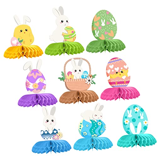 ibasenice 9St Osterdekorationen schne nuspli geburtstagsdekoration Wand polsterung angeleyes Bausatz Osterdekoration Tisch Hasen Nest Desktop-Wabe für Ostern neuartige Wabenverzierung Papier ibasenice 9St Osterdekorationen schne nuspli geburtstagsdekoration Wand polsterung angeleyes Bausatz Osterdekoration Tisch Hasen Nest Desktop-Wabe für Ostern neuartige Wabenverzierung Papier von ibasenice