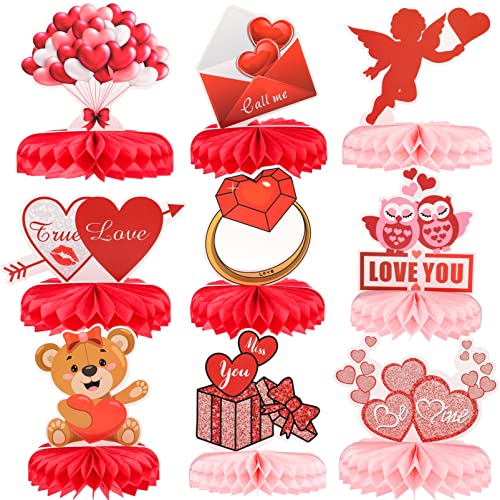 ibasenice Valentinstag Waben-mittelstücke Papierdekorationen Für Party-layouts Heimschmuck ibasenice Valentinstag Waben-mittelstücke Papierdekorationen Für Party-layouts Heimschmuck von ibasenice