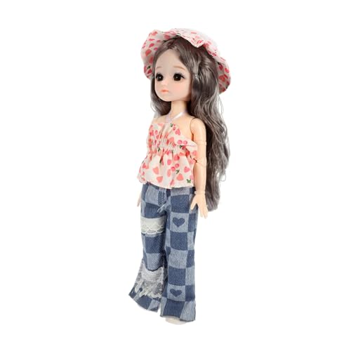 ibasenice Böhmische Puppe Cartoon-Puppe Puppenkörper mit Kugelgelenk realistisches Babypuppenzubehör Babys Puppenkleidung lebendige Puppe Mini-Bjd-Puppe Kunststoff Colorful ibasenice Böhmische Puppe Cartoon-Puppe Puppenkörper mit Kugelgelenk realistisches Babypuppenzubehör Babys Puppenkleidung lebendige Puppe Mini-Bjd-Puppe Kunststoff Colorful von ibasenice