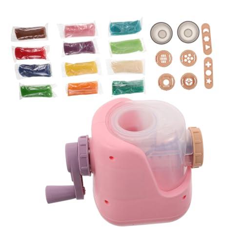 ibasenice DIY Nudelmaschine aus Modelliermasse Manuelle Spaghetti Presse für Kreatives Basteln und Fantasievolles Rollenspiel Lufttrocknendes Küchenspielzeug Motorik und Kognitiver ibasenice DIY Nudelmaschine aus Modelliermasse Manuelle Spaghetti Presse für Kreatives Basteln und Fantasievolles Rollenspiel Lufttrocknendes Küchenspielzeug Motorik und Kognitiver von ibasenice