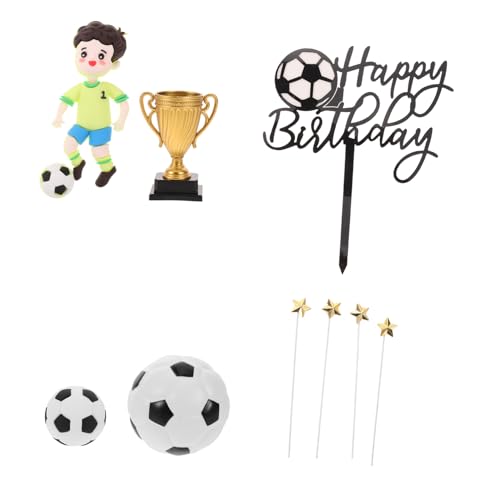 ibasenice Dekoration Detaillierte Fußballspieler Figuren Teiliges Kunststoff Cake Topper für Geburtstagsfeiern Sportveranstaltungen Jungen Fußball Party Zubehör ibasenice Dekoration Detaillierte Fußballspieler Figuren Teiliges Kunststoff Cake Topper für Geburtstagsfeiern Sportveranstaltungen Jungen Fußball Party Zubehör von ibasenice