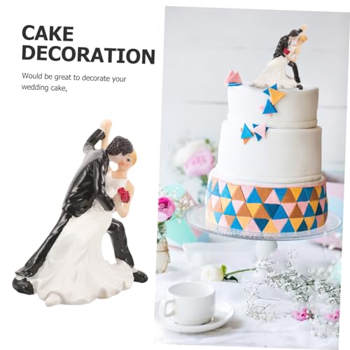 ibasenice Dekorativer Cartoon Cake Topper Hochzeitstorte Figur Brautpaar Tanzmotiv Hochzeitsdeko Leicht Detailreich für Tortenverzierung und Festliche Anlässe ibasenice Dekorativer Cartoon Cake Topper Hochzeitstorte Figur Brautpaar Tanzmotiv Hochzeitsdeko Leicht Detailreich für Tortenverzierung und Festliche Anlässe von ibasenice