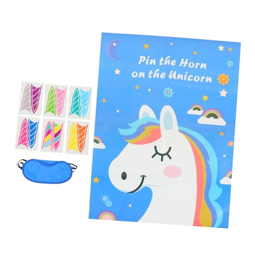 ibasenice Einhorn Spielset für Kindergeburtstag Kreatives Einhorn Partyspiel mit Beweglichkeitstraining Sicherem Material und Einfacher Anwendung ibasenice Einhorn Spielset für Kindergeburtstag Kreatives Einhorn Partyspiel mit Beweglichkeitstraining Sicherem Material und Einfacher Anwendung von ibasenice