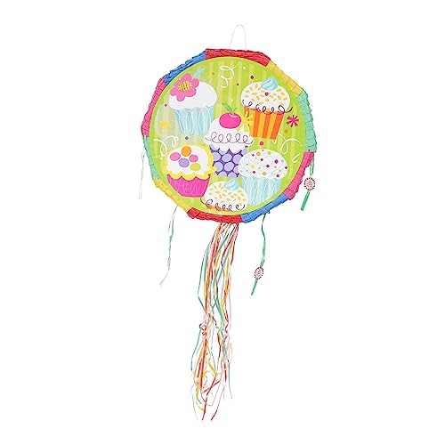 ibasenice Eis-piñata Spielzeug Für Kinder Süßigkeiten Geschenke Kinderparty-spielzeug Fruchtspielzeug Pi? Halloween-dekorationen Mexikanische Geschenke Eistüte-pinata Requisiten Füllung von ibasenice
