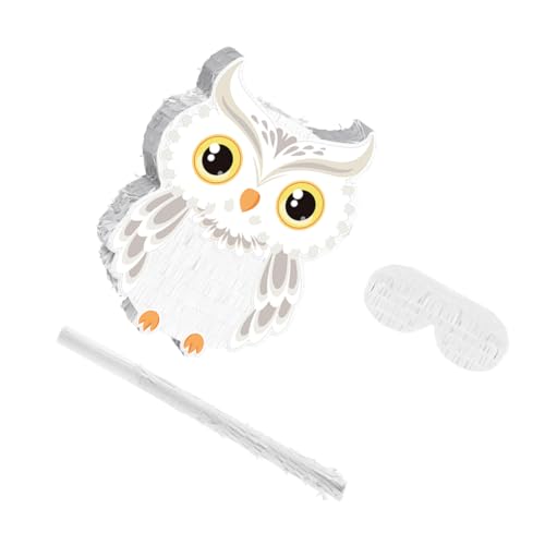 ibasenice Eule Piñata mit Stab und Augenbinde Waldtier Design Praktische Öffnung zum Befüllen Vielseitiges Partyspiel für Kindergeburtstag Halloween Shower und Dschungel Motto ibasenice Eule Piñata mit Stab und Augenbinde Waldtier Design Praktische Öffnung zum Befüllen Vielseitiges Partyspiel für Kindergeburtstag Halloween Shower und Dschungel Motto von ibasenice