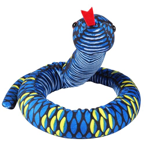 ibasenice Giant Snake Plush Realistisches Kuscheltier für Dekoration für Halloween und Schlafzimmer Langlebig und Sicher Weicher Plüschstoff ibasenice Giant Snake Plush Realistisches Kuscheltier für Dekoration für Halloween und Schlafzimmer Langlebig und Sicher Weicher Plüschstoff von ibasenice