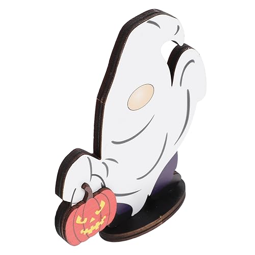 ibasenice Halloween Tischdeko GNOME Holzfigur Mittelstück-Dekoration Für Halloween Wiederverwendbar Und Leicht Für Zuhause Party Büro Und von ibasenice