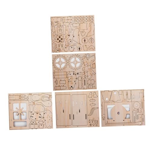 ibasenice Holzpuzzle holzspielzeug für Handgemachtes dekoring holzbausatz Konstruktionsspielzeug für Rätsel für Jungs- hölzern Khaki ibasenice Holzpuzzle holzspielzeug für Handgemachtes dekoring holzbausatz Konstruktionsspielzeug für Rätsel für Jungs- hölzern Khaki von ibasenice