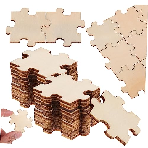 ibasenice Holzpuzzleteile Zum Bemalen 100 Unfertige Puzzleteile Für Kunsthandwerk ibasenice Holzpuzzleteile Zum Bemalen 100 Unfertige Puzzleteile Für Kunsthandwerk von ibasenice