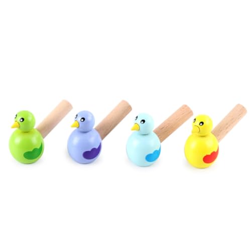 ibasenice Vogelpfeife Aus Holz Individuelles Pfeifenspielzeug Für Kinder Cartoon-vogelpfeifen Farbenfrohe Kreative Pfeifen Kinderpfeife Für Jungen Zufällige Farbe von ibasenice