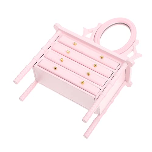 ibasenice Kommode Modell Puppenhaus Kommode Miniatur Schminktisch Puppenhausverzierungen Mikro-landschaftsverzierungen Kleines Hauszubehör Holzkommode Landschaftsdekor Hölzern Rosa ibasenice Kommode Modell Puppenhaus Kommode Miniatur Schminktisch Puppenhausverzierungen Mikro-landschaftsverzierungen Kleines Hauszubehör Holzkommode Landschaftsdekor Hölzern Rosa von ibasenice