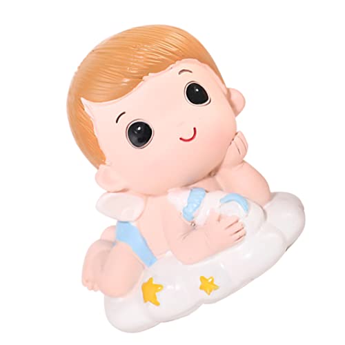 ibasenice Kuchendekoration Aus Kunstharz : „baby Boy Prince“ Für Jungen Als Geburtstagsdeko von ibasenice