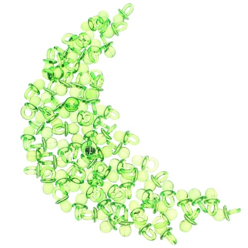 ibasenice Mini-schnullerdekoration Aus Acryl Babyparty- 50 Grüne Schnuller Babydeko Miniatur-schnullerspielzeug Taschenfüller ibasenice Mini-schnullerdekoration Aus Acryl Babyparty- 50 Grüne Schnuller Babydeko Miniatur-schnullerspielzeug Taschenfüller von ibasenice