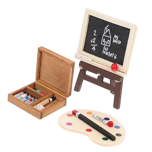 ibasenice Miniatur-Modell-staffeleien Zur Ausstellung 4er-Set Mini-maltafeln Aus Holz Mini-hausschmuck Für Jungen Und Mädchen Sammler ibasenice Miniatur-Modell-staffeleien Zur Ausstellung 4er-Set Mini-maltafeln Aus Holz Mini-hausschmuck Für Jungen Und Mädchen Sammler von ibasenice