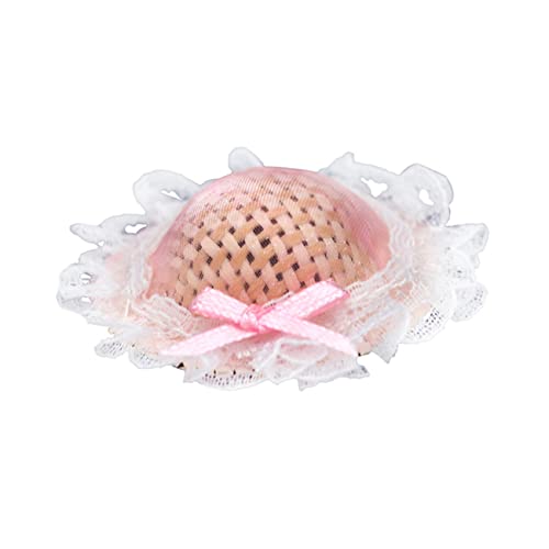 ibasenice Minihut Strohhut Mini-Hut- kleine Hüte Minihüte zum Basteln Miniaturhut Mini-Hüte Mini-Puppenhüte Puppenstrohhüte kleine Strohhüte Stoff Rosa ibasenice Minihut Strohhut Mini-Hut- kleine Hüte Minihüte zum Basteln Miniaturhut Mini-Hüte Mini-Puppenhüte Puppenstrohhüte kleine Strohhüte Stoff Rosa von ibasenice