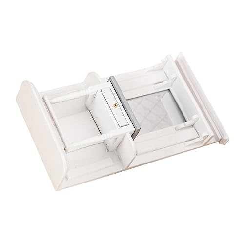 ibasenice Möbelmodell für kinderspielzeug Puppenhausaccessoires holzmöbel Toy Outdoor- Kommode für Schrank Holzkommode Landschaftsdekor puppenhaus kommode hölzern Weiß ibasenice Möbelmodell für kinderspielzeug Puppenhausaccessoires holzmöbel Toy Outdoor- Kommode für Schrank Holzkommode Landschaftsdekor puppenhaus kommode hölzern Weiß von ibasenice