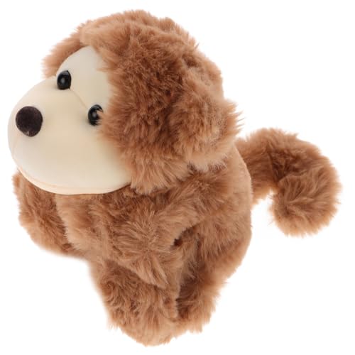 ibasenice Plüsch-löwen-sprengring Stofftier Band Slap-Armband- Kinderspielzeug Schlagarmband Für Armband-anhänger Handkette Plüschtiere Light Brown Plüsch von ibasenice