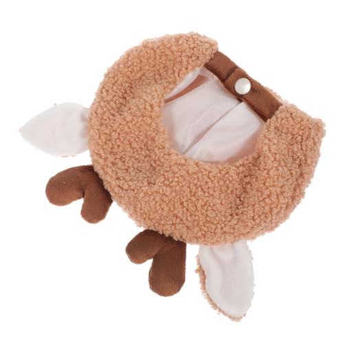 ibasenice Plüschpuppenhut ausgestopft Babypuppe tiermütze puppen kleidung für puppenkleidung plushdoll minipuppen Puppenmütze selber machen DIY Basteldekorationen Puppenhüte PP Baumwolle von ibasenice