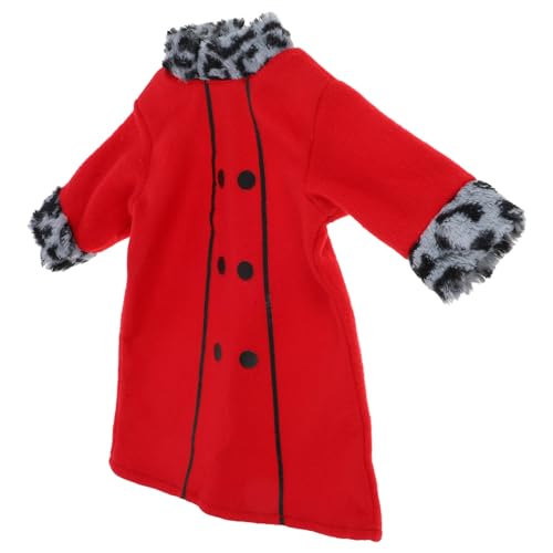 ibasenice Puppen-Strampler Lebensecht Karikatur Mädchenpuppe Outfits Für Kleidung Wiederverwendbares Puppenkostüm Puppen-Outfit Puppenzubehör Kompaktes Puppenkostüm Puppenmantel Rot Stoff ibasenice Puppen-Strampler Lebensecht Karikatur Mädchenpuppe Outfits Für Kleidung Wiederverwendbares Puppenkostüm Puppen-Outfit Puppenzubehör Kompaktes Puppenkostüm Puppenmantel Rot Stoff von ibasenice