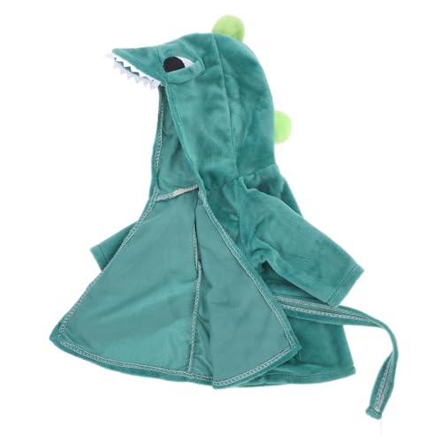 ibasenice Puppenpyjama Babypuppe Puppenkostüm Puppengarderobe Kleidung für Puppen Puppenhausteppich Puppenkleidung Puppenbekleidung zartes Puppendekor Bezauberndes Puppendekor Flanell Green von ibasenice