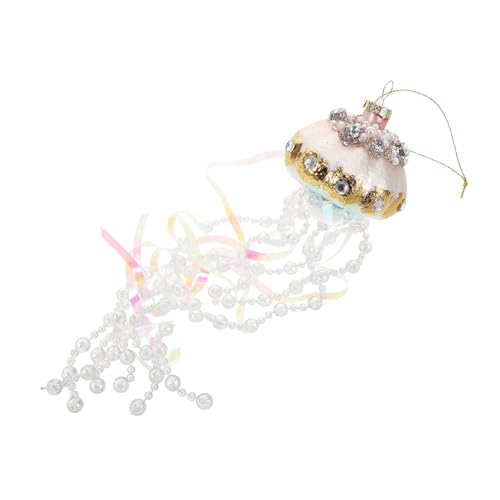 ibasenice Quallen-Ornament Aus Glas – Meeresdekor Für Partys Einzigartige Heimdekoration Geburtstags- Und Feiertagsanhänger ibasenice Quallen-Ornament Aus Glas – Meeresdekor Für Partys Einzigartige Heimdekoration Geburtstags- Und Feiertagsanhänger von ibasenice