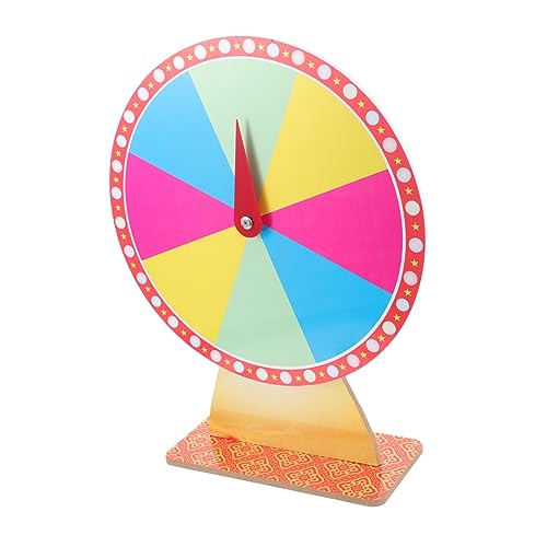 ibasenice Roulette-lotteriespiel Gaming-lenkrad Zappeln Radiergummi Spinnen Gewinnspielrad Großes Rad Drehteller-preisrad Tisch- Tischrad Gewinnrad Schicksalsrad Schaum von ibasenice