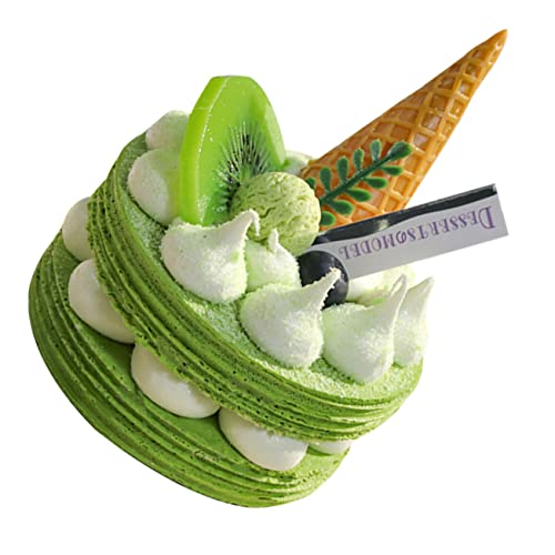 ibasenice Simulation Kuchen Kuchendekoration Figur Kuchenbrett Drehscheibe Kuchen -Topper büro Dekoration Home Decoration hausdeko Dessert-Modell Requisiten für den Dessertladen von ibasenice