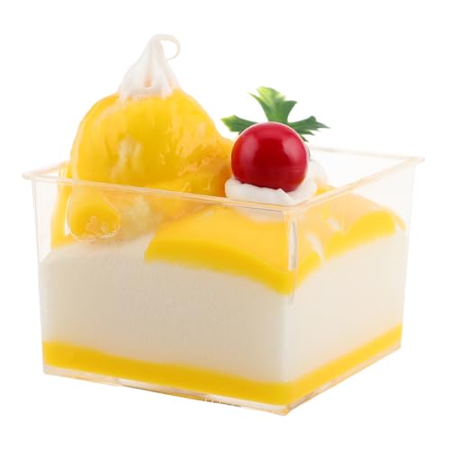 ibasenice Simulation Kuchen Requisiten Faux Geburtstag Dessert Set Für Decor Fotografie von ibasenice