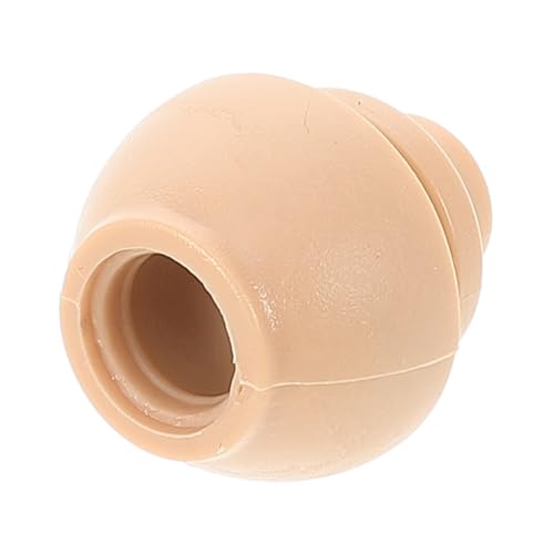 ibasenice Soldatenkörperverbinder Puppenhalsverbinder Puppenhals Set Puppenzubehör Puppenhalshalterung Puppenzubehör Puppenzubehör Einzigartiges Puppenkopf Accessoire Beige von ibasenice