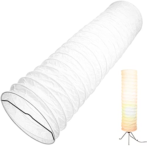 ibasenice Stehlampenschirm Papier - Stehlampen Im Nordischen Stil Für Schlafzimmer Stehlampen Für Wohnzimmer - Moderner Lampenschirm (Nur Lampenschirm) von ibasenice