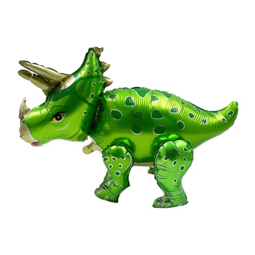 ibasenice Triceratops Folienballon Dinosaurier Luftballon Geburtstagsdeko Selbststehend Grün Langlebig Partydekoration Fotorequisite für Familien ibasenice Triceratops Folienballon Dinosaurier Luftballon Geburtstagsdeko Selbststehend Grün Langlebig Partydekoration Fotorequisite für Familien von ibasenice