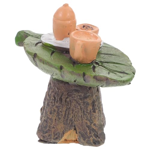ibasenice Zarte Verarbeitung Tee Tisch Ornament Harz Landschaft Tisch Für Weihnachten Decor ibasenice Zarte Verarbeitung Tee Tisch Ornament Harz Landschaft Tisch Für Weihnachten Decor von ibasenice