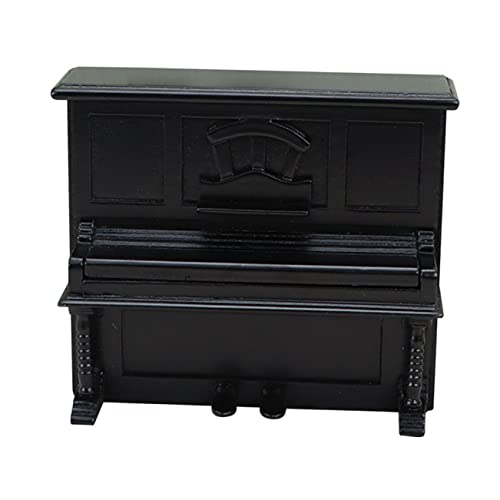 ibasenice simuliertes Klavier Kommode Dekorationen für Zuhause Mini-Piano-Puppenhaus- klein Mini Klavier Miniature Piano Puppenhausverzierung Puppenhaus-Klavier hölzern Black ibasenice simuliertes Klavier Kommode Dekorationen für Zuhause Mini-Piano-Puppenhaus- klein Mini Klavier Miniature Piano Puppenhausverzierung Puppenhaus-Klavier hölzern Black von ibasenice