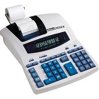 ibico® 1232X Tischrechner druckend weiß/blau von ibico®